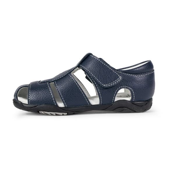 "Pediped Sydney Kids Sandals, Navy, Size 8.5US". MSRP 55 - Picture 1 of 9